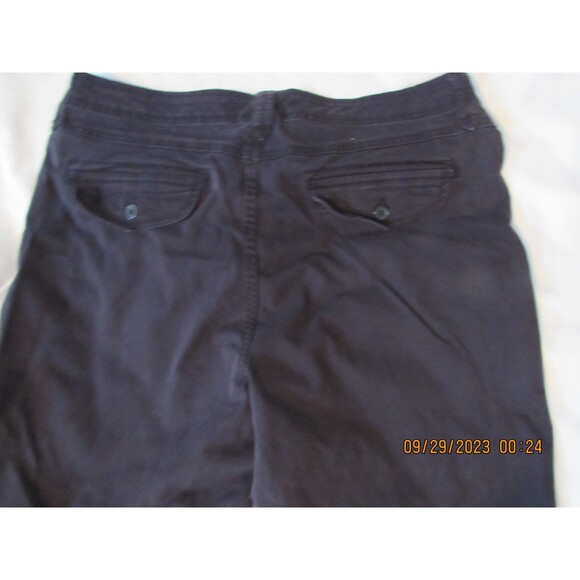Gloria Vanderbilt Made in Jordan black jean pants back pockets stretch size 14 - Picture 14 of 14